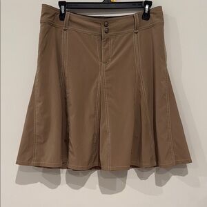 Athleta Tan Knee-Length Skort